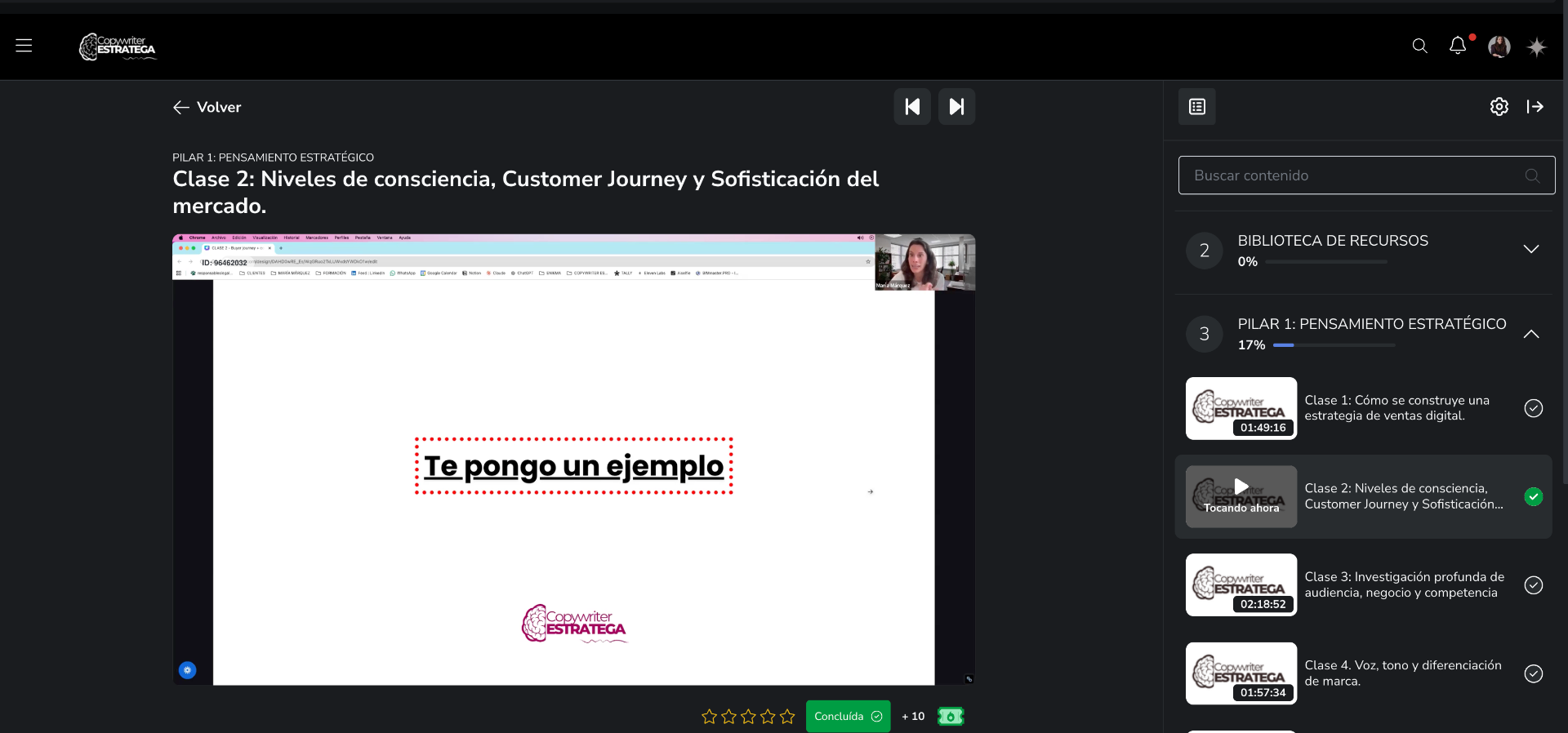 Sesión en directo cada jueves